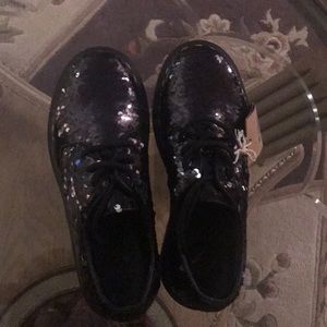 Dr  Martens Sequin boots & New